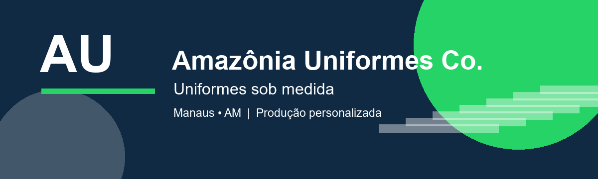 Banner Amazônia Uniformes Co.