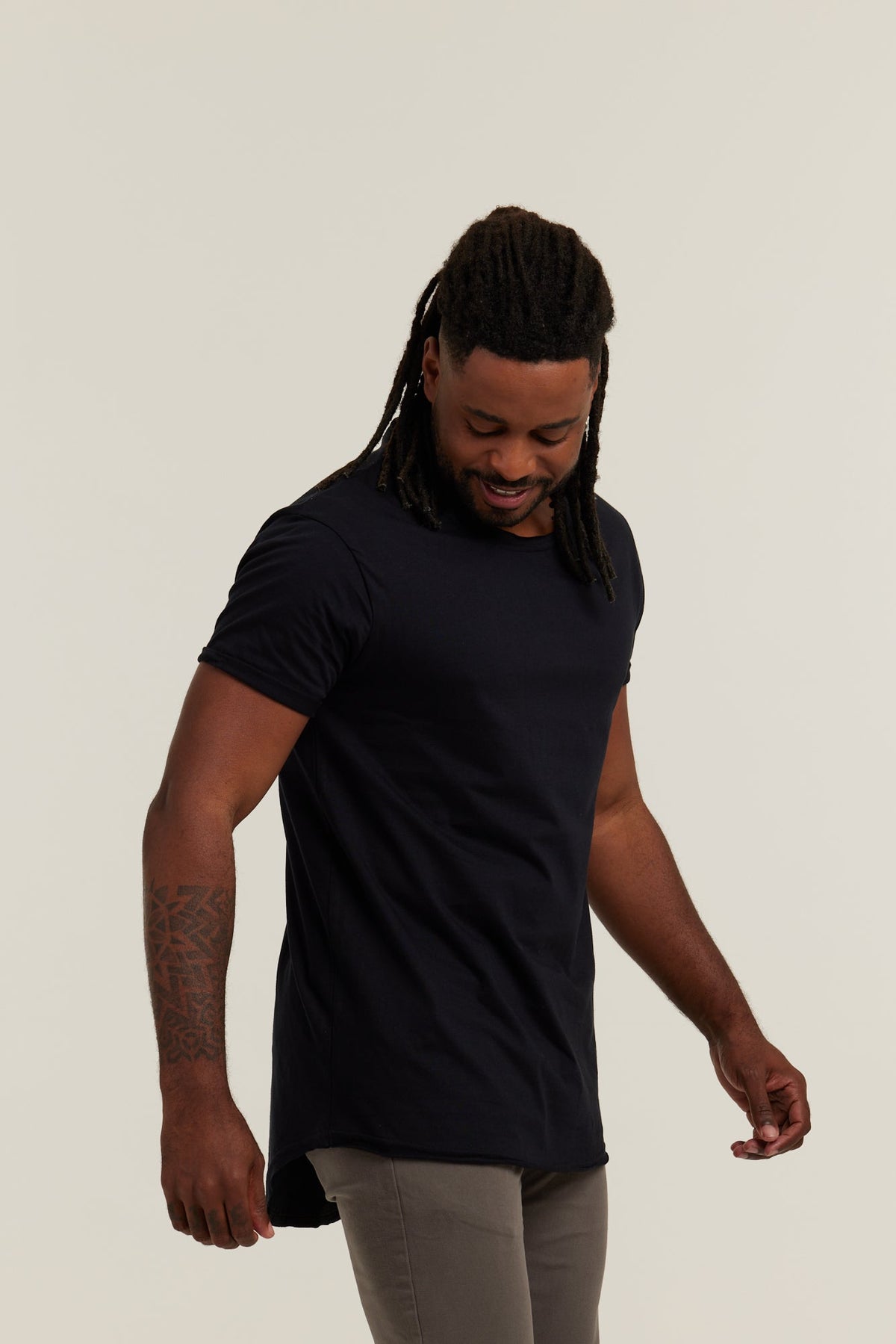 Camiseta Longline Premium - Preto