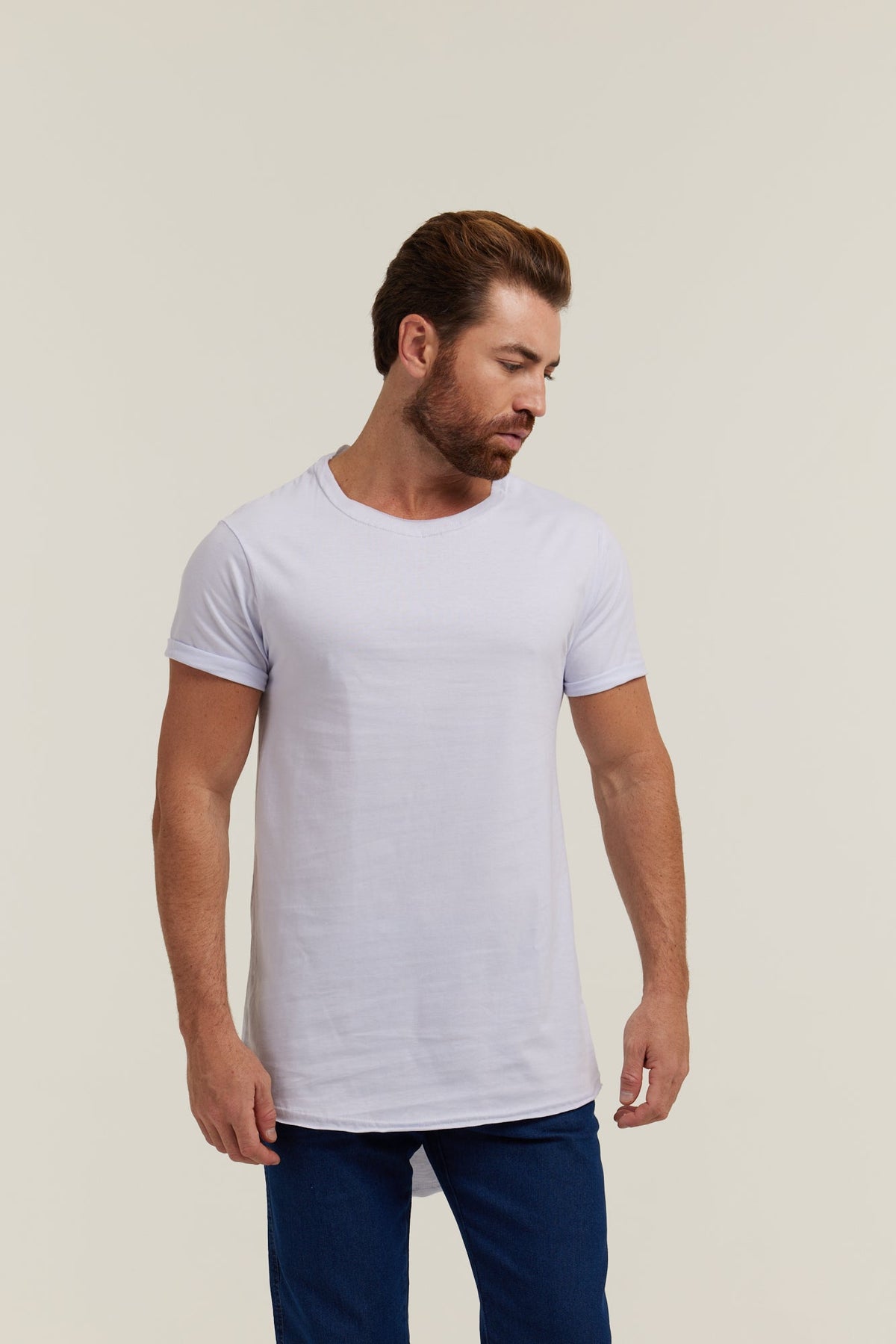 Camiseta Longline Premium - Branco