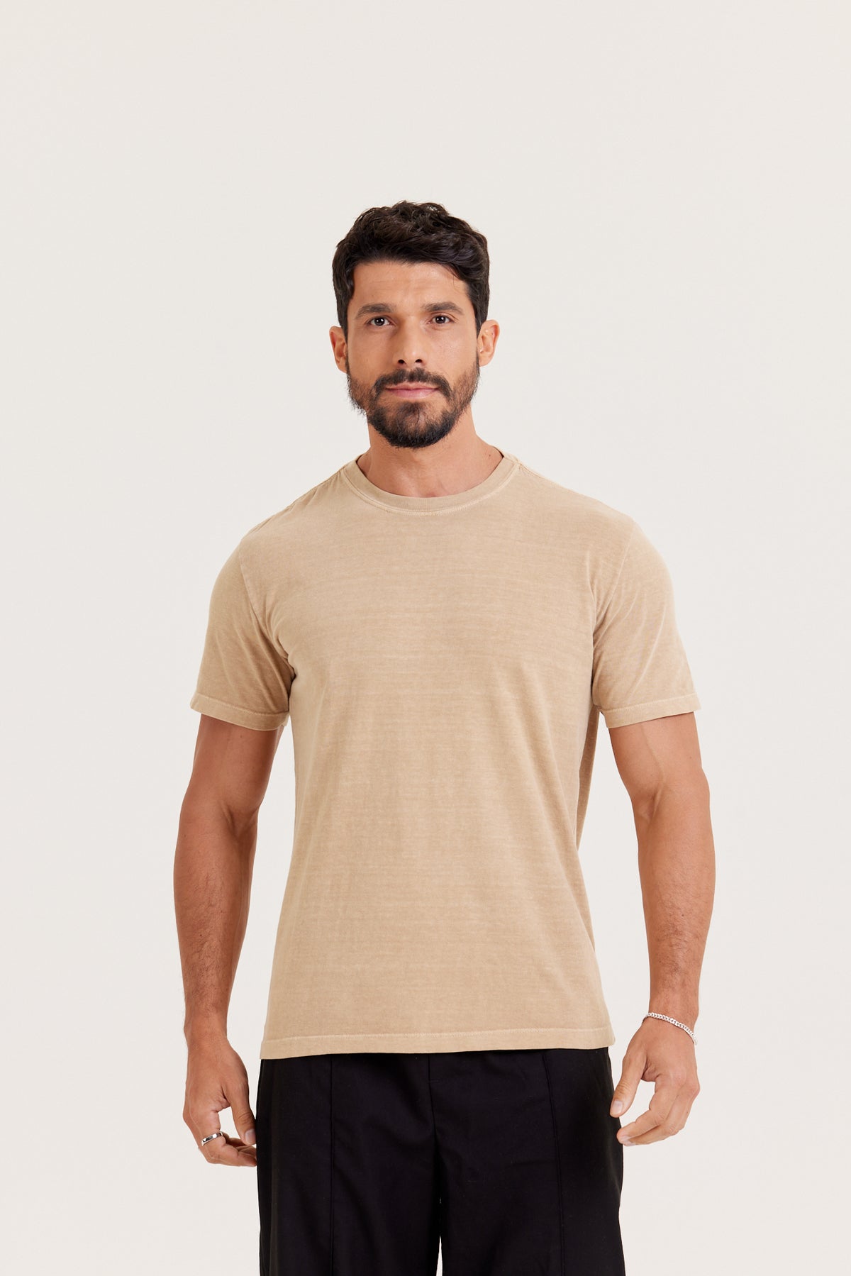 Camiseta Estonada - Areia