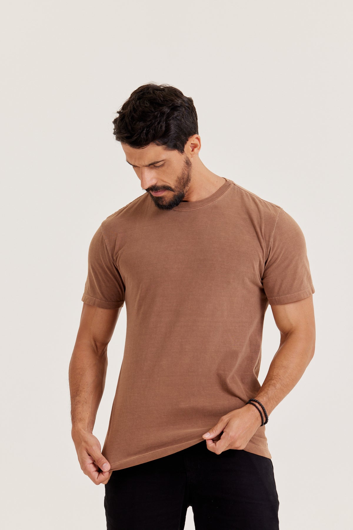Camiseta Estonada - Marrom