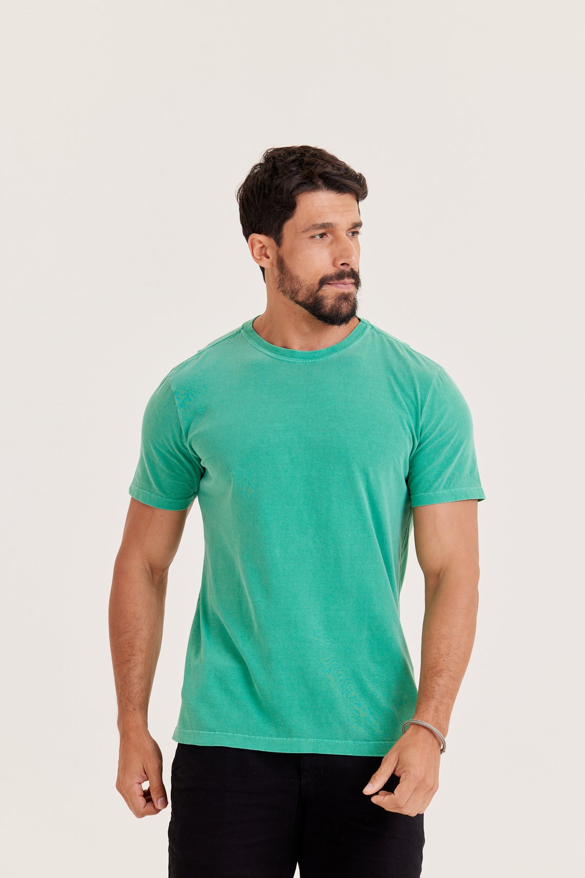 Camiseta Estonada - Verde-Bandeira