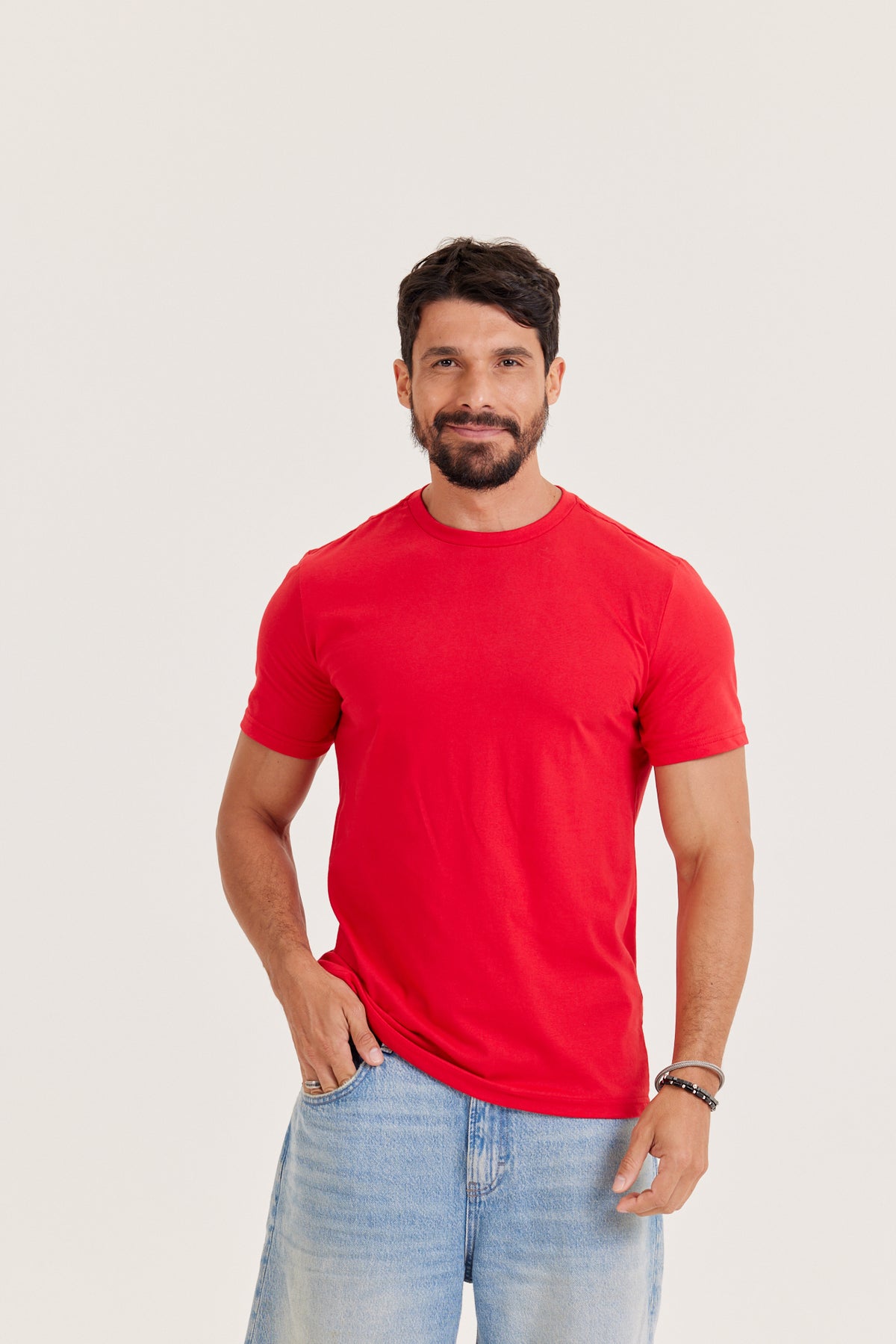 Camiseta Premium - Vermelho