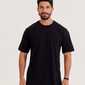 Camiseta Oversized Premium - Preto