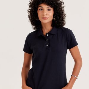Camisa Polo Piquet Feminina - imagem 1