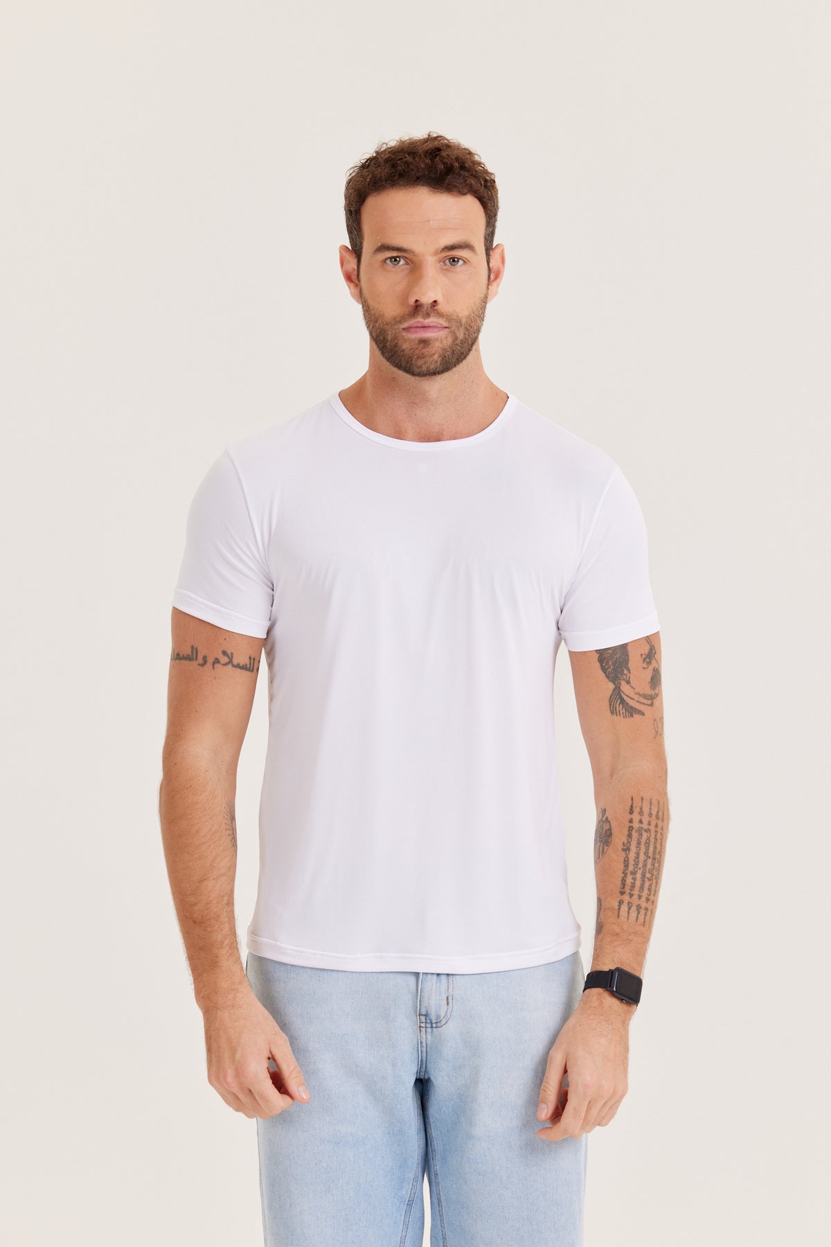 Camiseta Poliamida - Branco