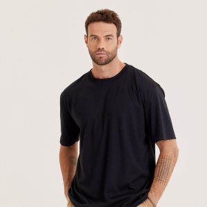 Camiseta Oversized Suedine - imagem 1