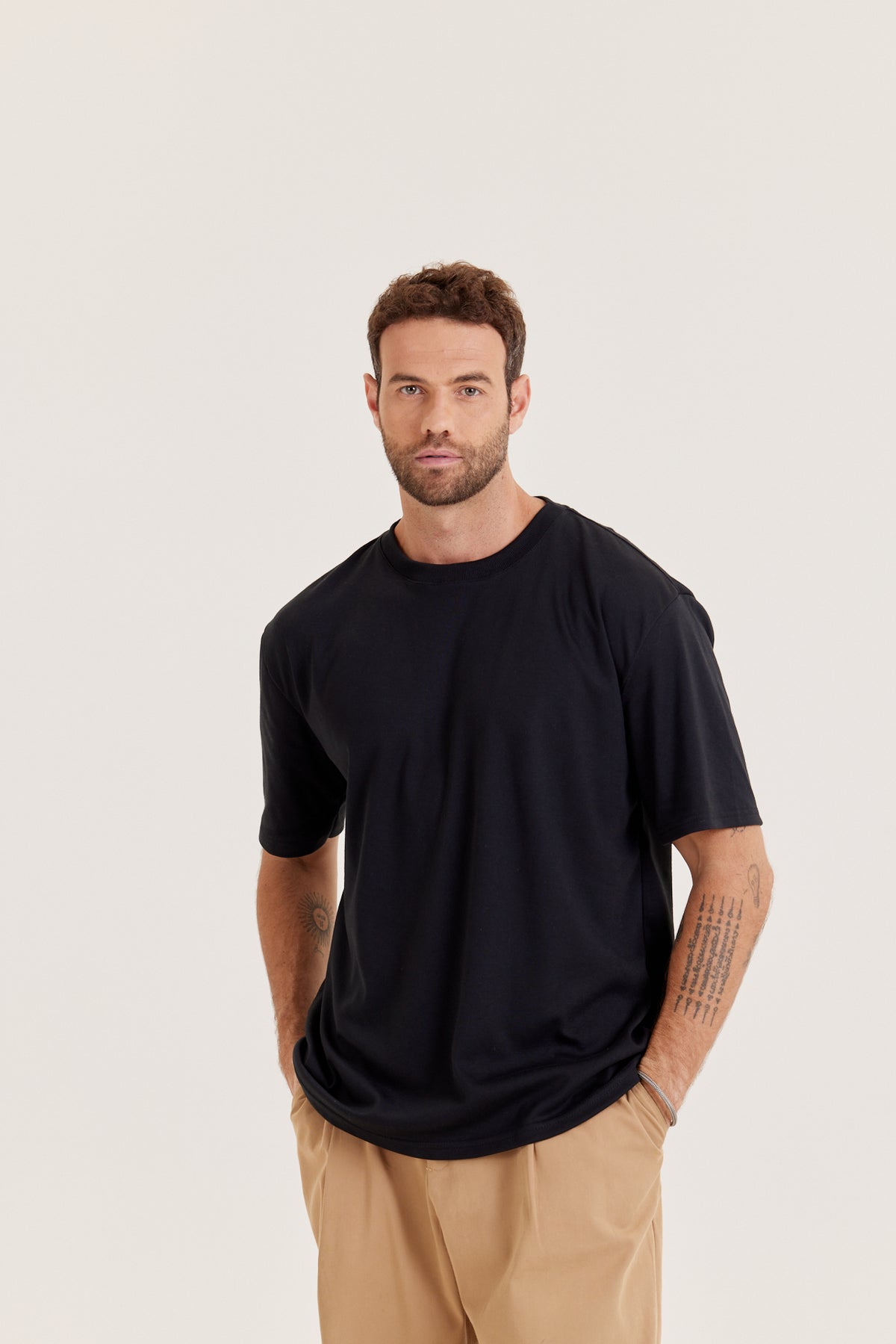 Camiseta Oversized Suedine - imagem 1