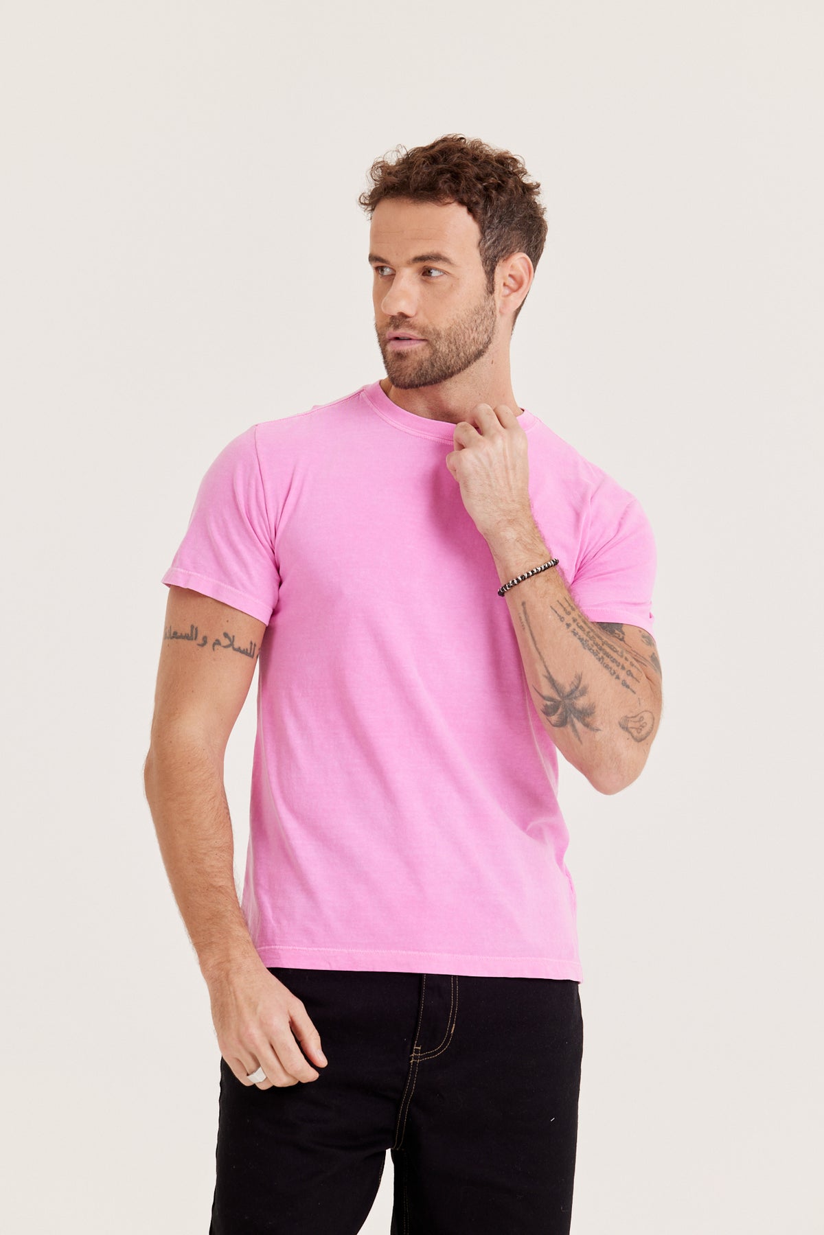 Camiseta Estonada - Rosa-Pink